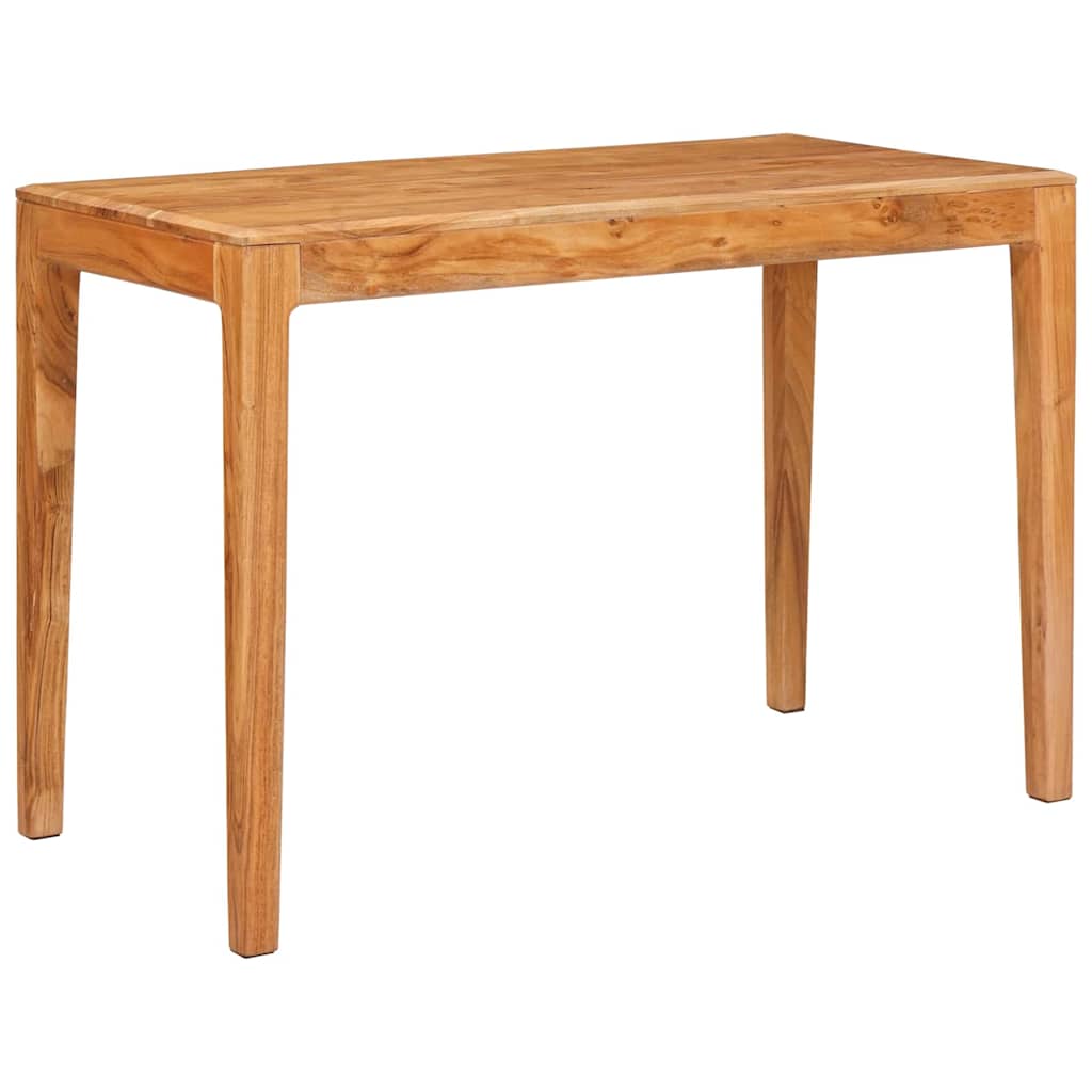 Τραπεζαρία 110 x 55 x 76 cm Στερεό Ξύλο Ακακίας Καφέ Ορθογώνιος