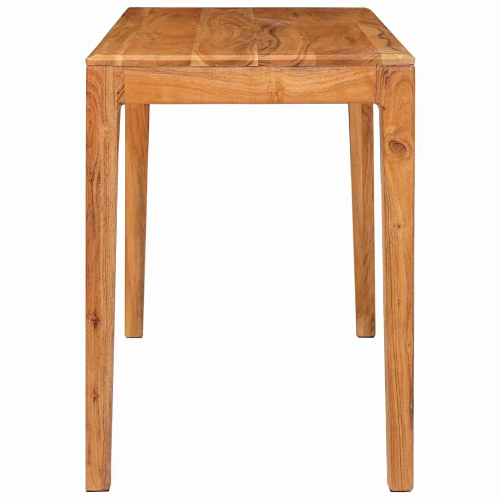 Τραπεζαρία 110 x 55 x 76 cm Στερεό Ξύλο Ακακίας Καφέ Ορθογώνιος