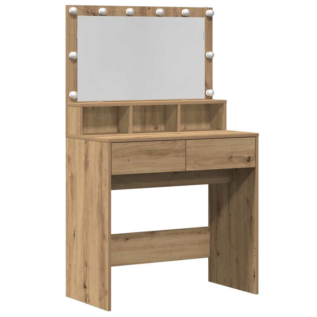 Τραπέζι περιποίησης Artisan Oak 80 x 41 x 134,5 εκ.