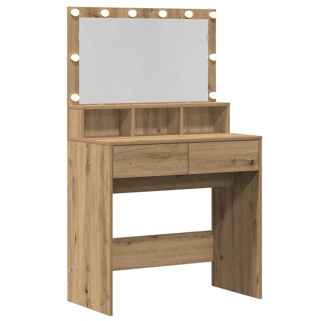 Τραπέζι περιποίησης Artisan Oak 80 x 41 x 134,5 εκ.