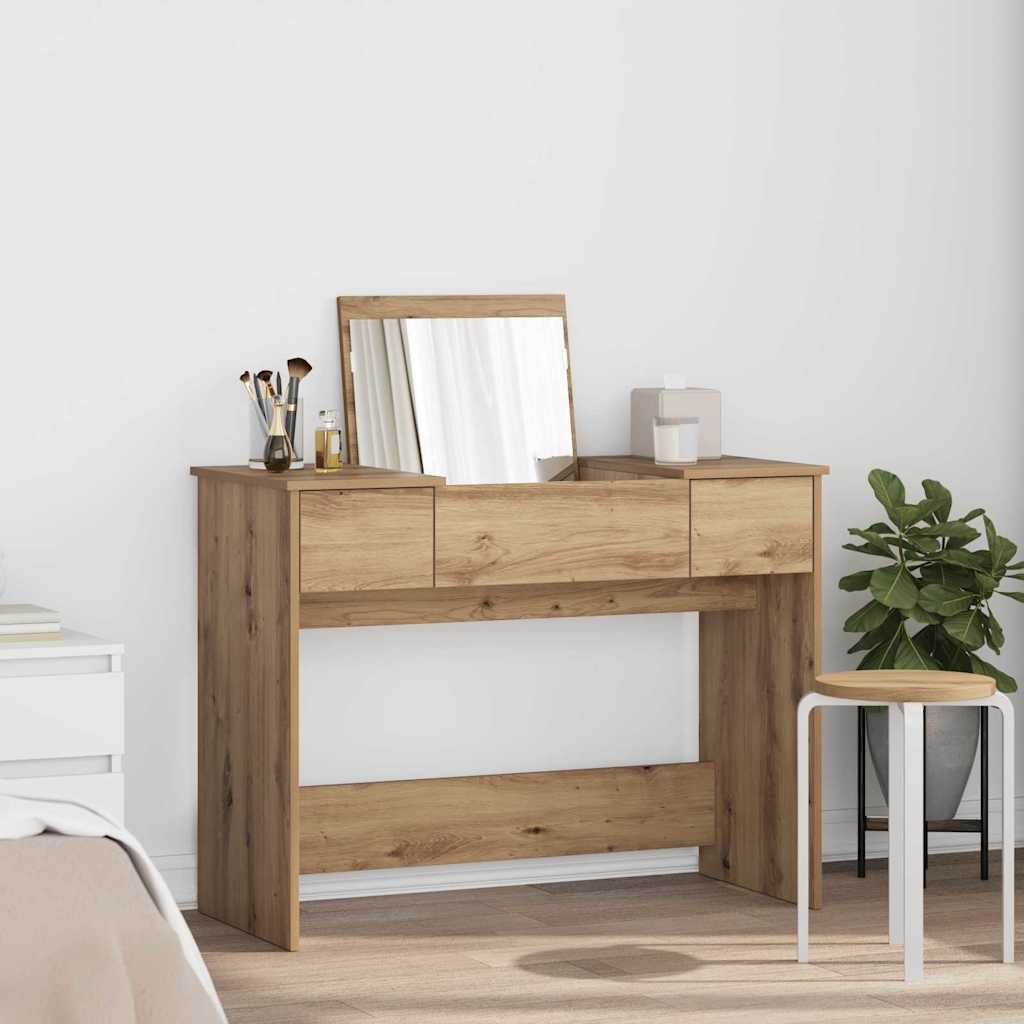 Καλλυντικού Τραπέζι Artisan Oak 100 x 45 x 76 εκ.