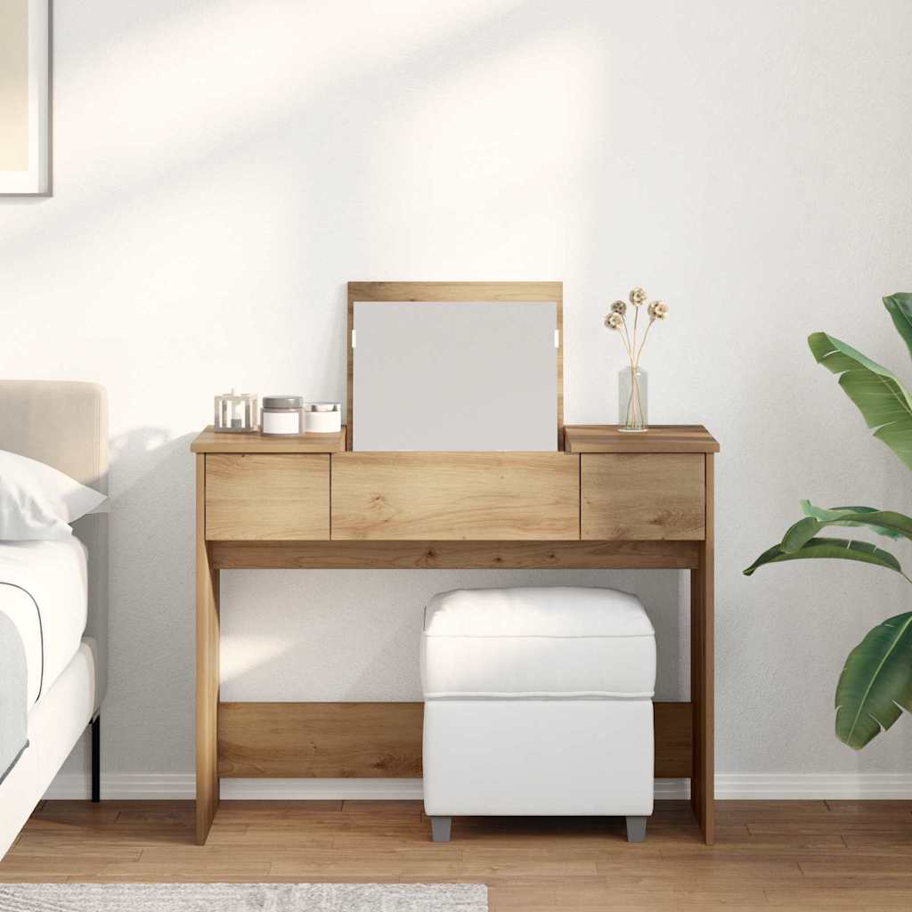 Καλλυντικού Τραπέζι Artisan Oak 100 x 45 x 76 εκ.
