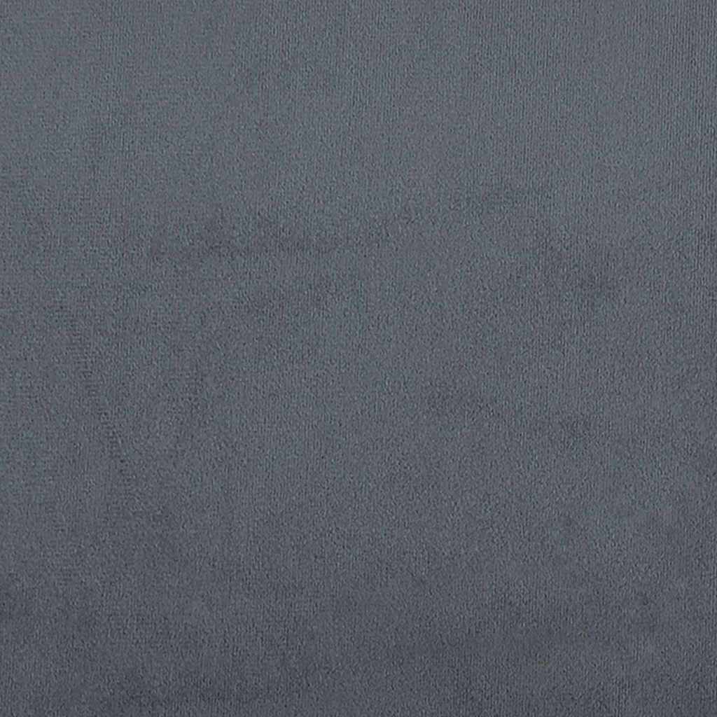 Καναπές σαλονιού 3 τμχ. Σκούρο Γκρι Βελούδο
