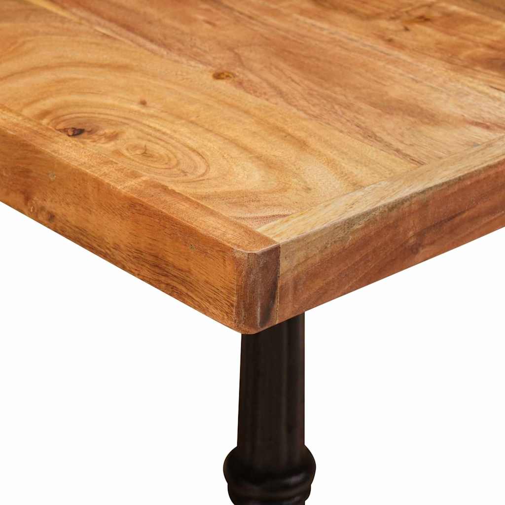 Τραπέζι Bistro 50 x 50 x 76 εκ Στερεό Ξύλο Ακακίας Καφέ