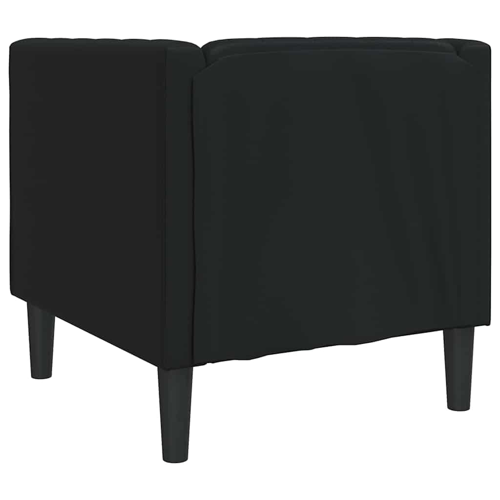 Καναπές Μαύρο 74,5 x 71 x 70,5 εκ. PVC