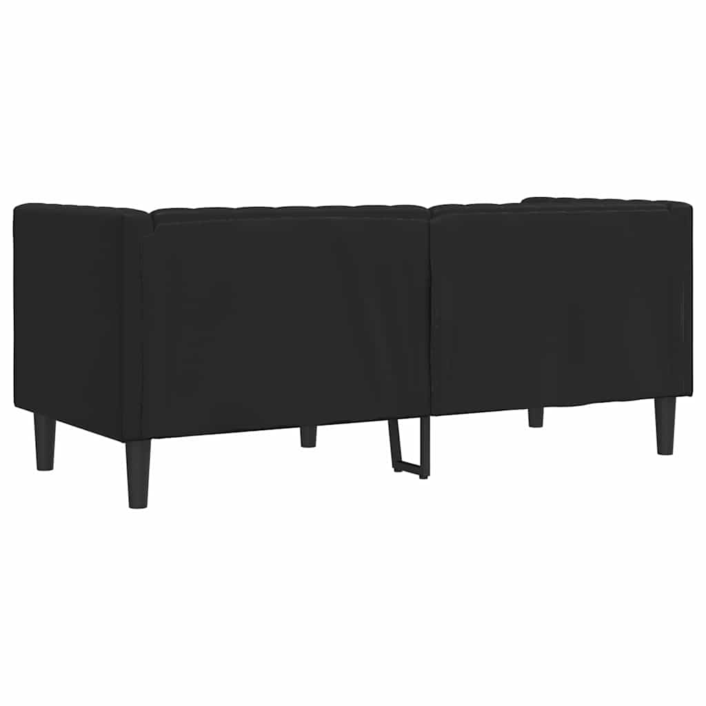 Καναπές Μαύρο 174 x 74,5 x 70,5 εκ. PVC