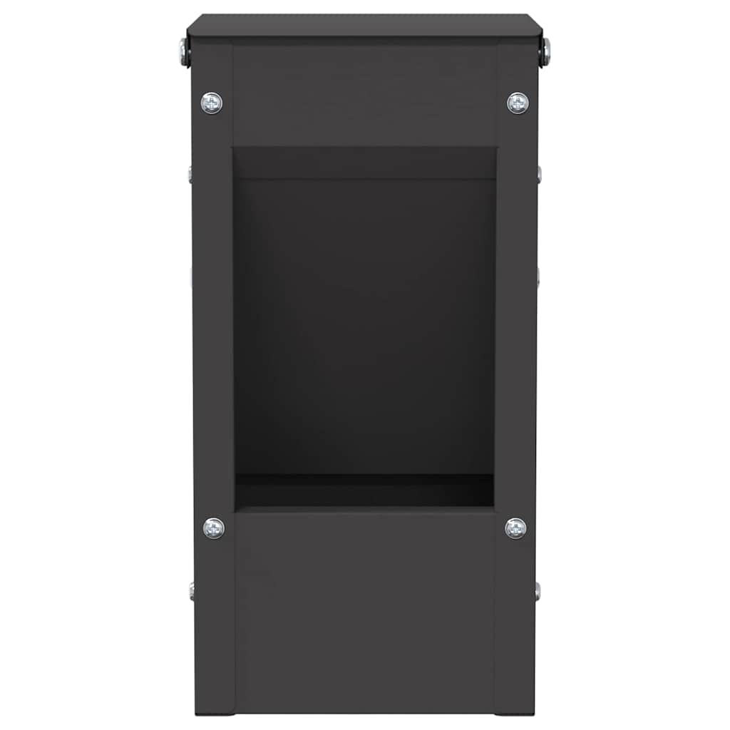 Ταΐστρα Χαμστεριών Μαύρο 12,5 x 12,5 x 25 εκ. 1,5 kg