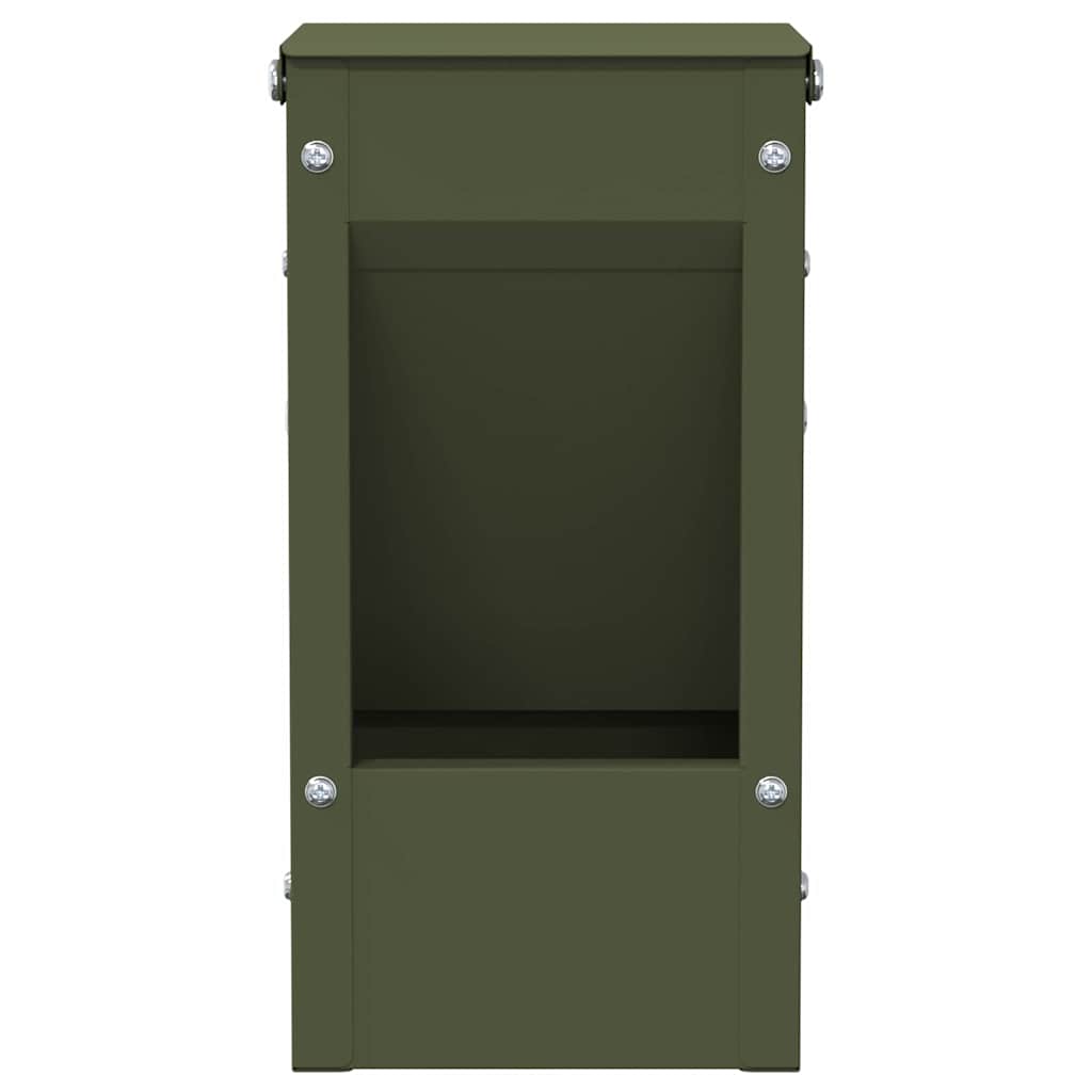 Ταΐστρα Χαμστεριών Ελιά Πράσινη 12,5 x 12,5 x 25 εκ. 1,5 kg