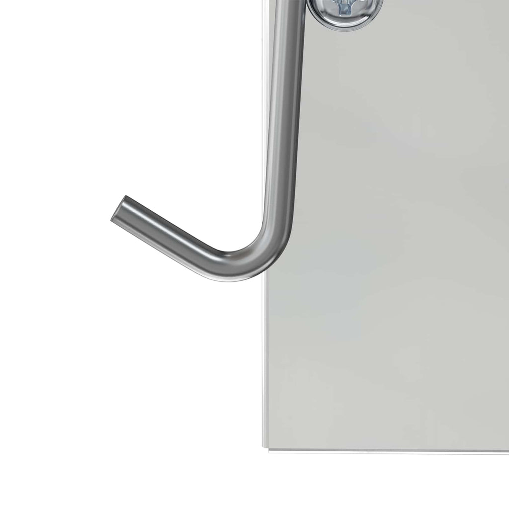 Ταΐστρα Χαμστεριών Ασημί 12,5 x 12,5 x 25 εκ. 1,5 kg