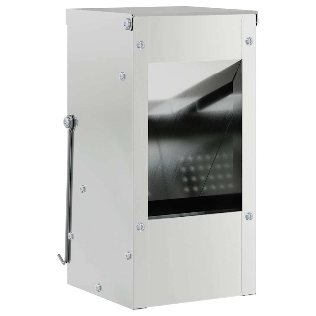 Ταΐστρα Χαμστεριών Ασημί 12,5 x 12,5 x 25 εκ. 1,5 kg