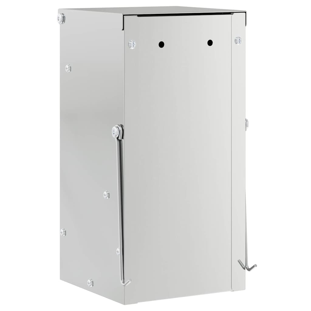 Ταΐστρα Χαμστεριών Ασημί 12,5 x 12,5 x 25 εκ. 1,5 kg
