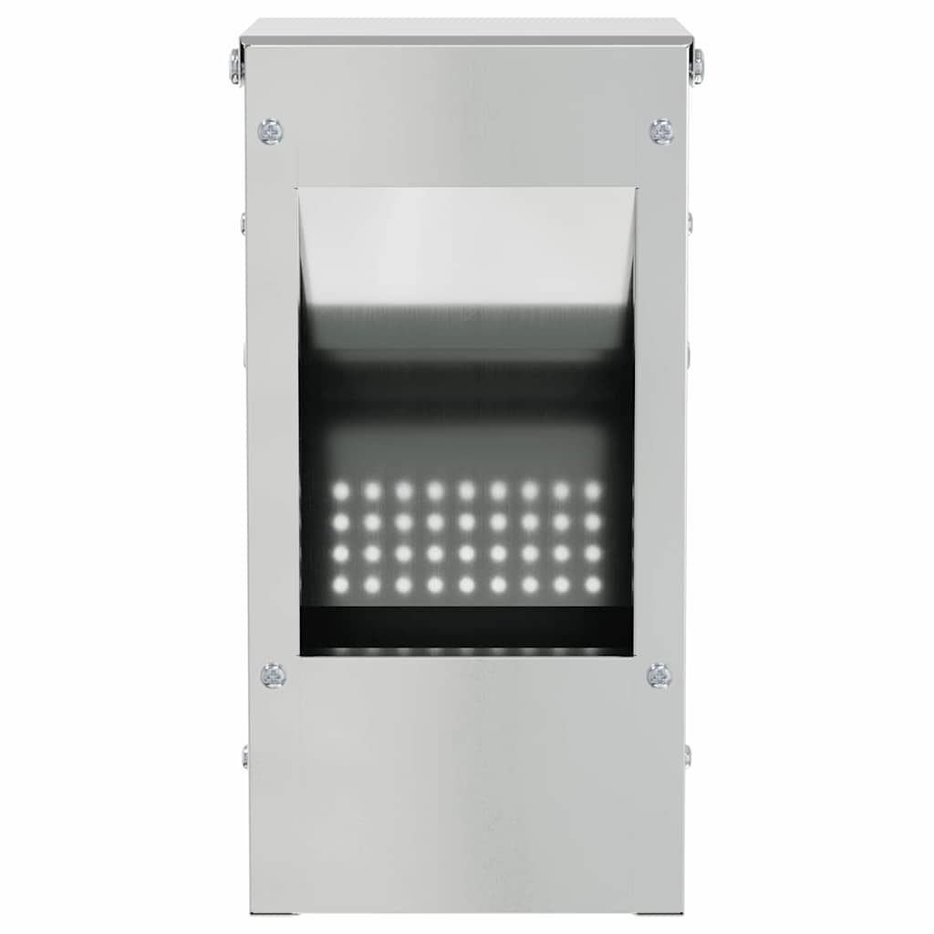 Ταΐστρα Χαμστεριών Ασημί 12,5 x 12,5 x 25 εκ. 1,5 kg
