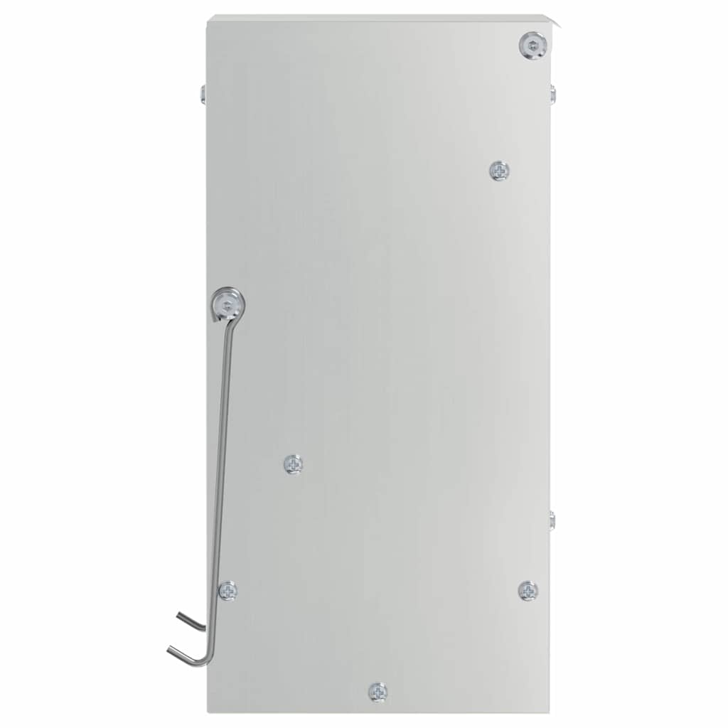 Ταΐστρα Χαμστεριών Ασημί 12,5 x 12,5 x 25 εκ. 1,5 kg