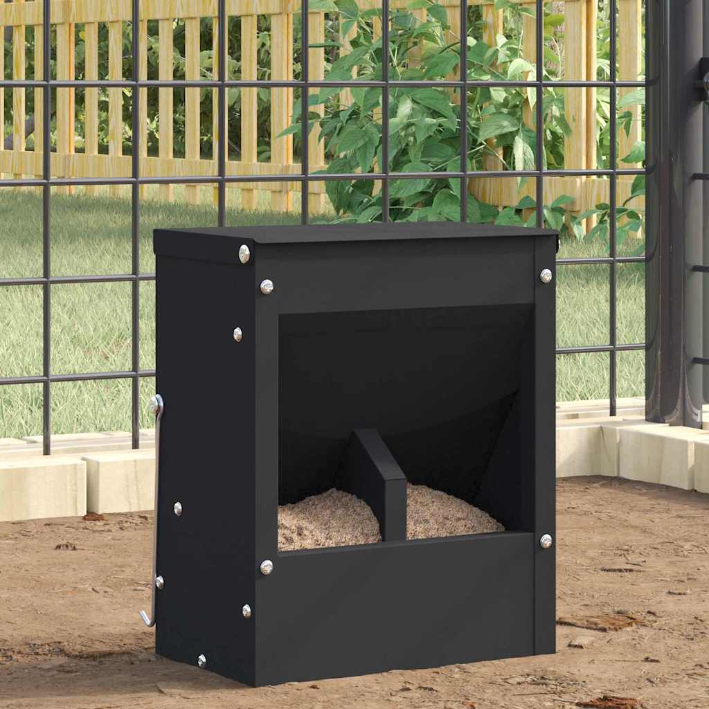 Ταΐστρα Χαμστεριών Μαύρο 20 x 12,5 x 25 εκ. 3 kg