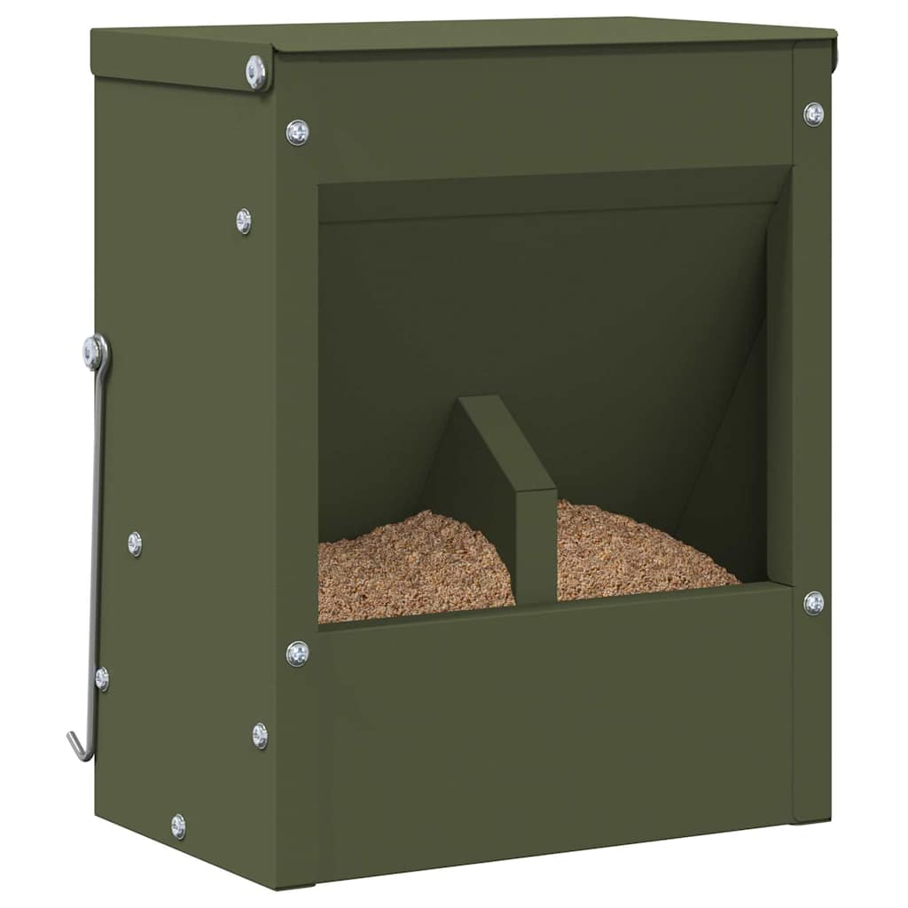 Ταΐστρα Χαμστεριών Ελιά Πράσινη 20 x 12,5 x 25 εκ. 3 kg