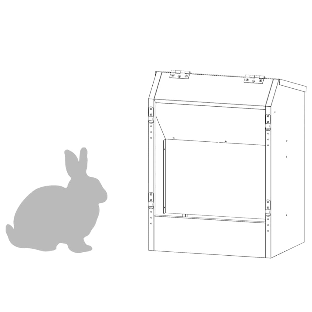 Ταΐστρα Χαμστεριών Λαδί 33,5 x 25,5 x 45,5 εκ. 3 kg