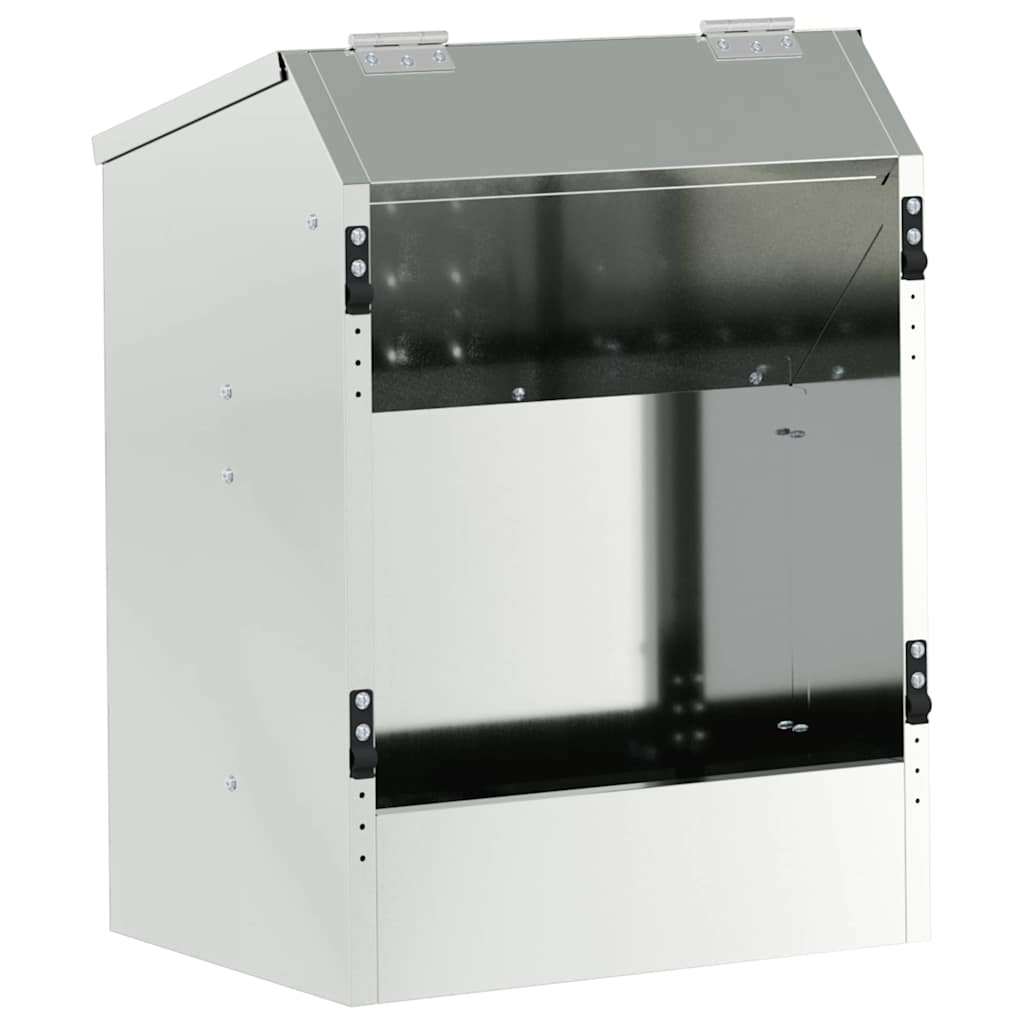 Ταΐστρα Χαμστεριών Ασημί 33,5 x 25,5 x 45,5 εκ. 3 kg
