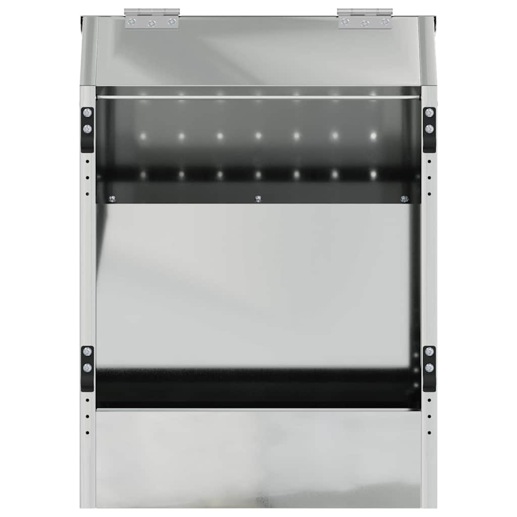 Ταΐστρα Χαμστεριών Ασημί 33,5 x 25,5 x 45,5 εκ. 3 kg