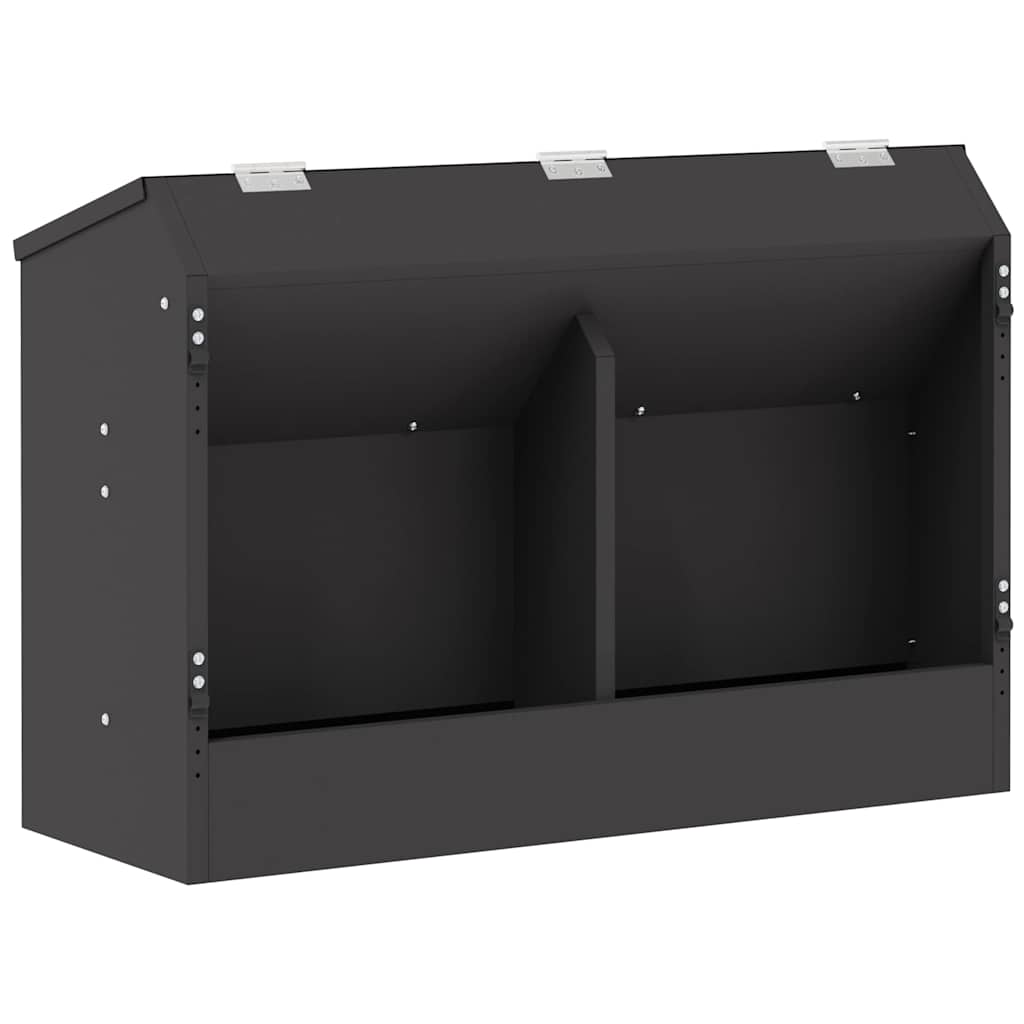 Ταΐστρα Χαμστεριών Μαύρο 64,5 x 25,5 x 45,5 εκ. 6 kg