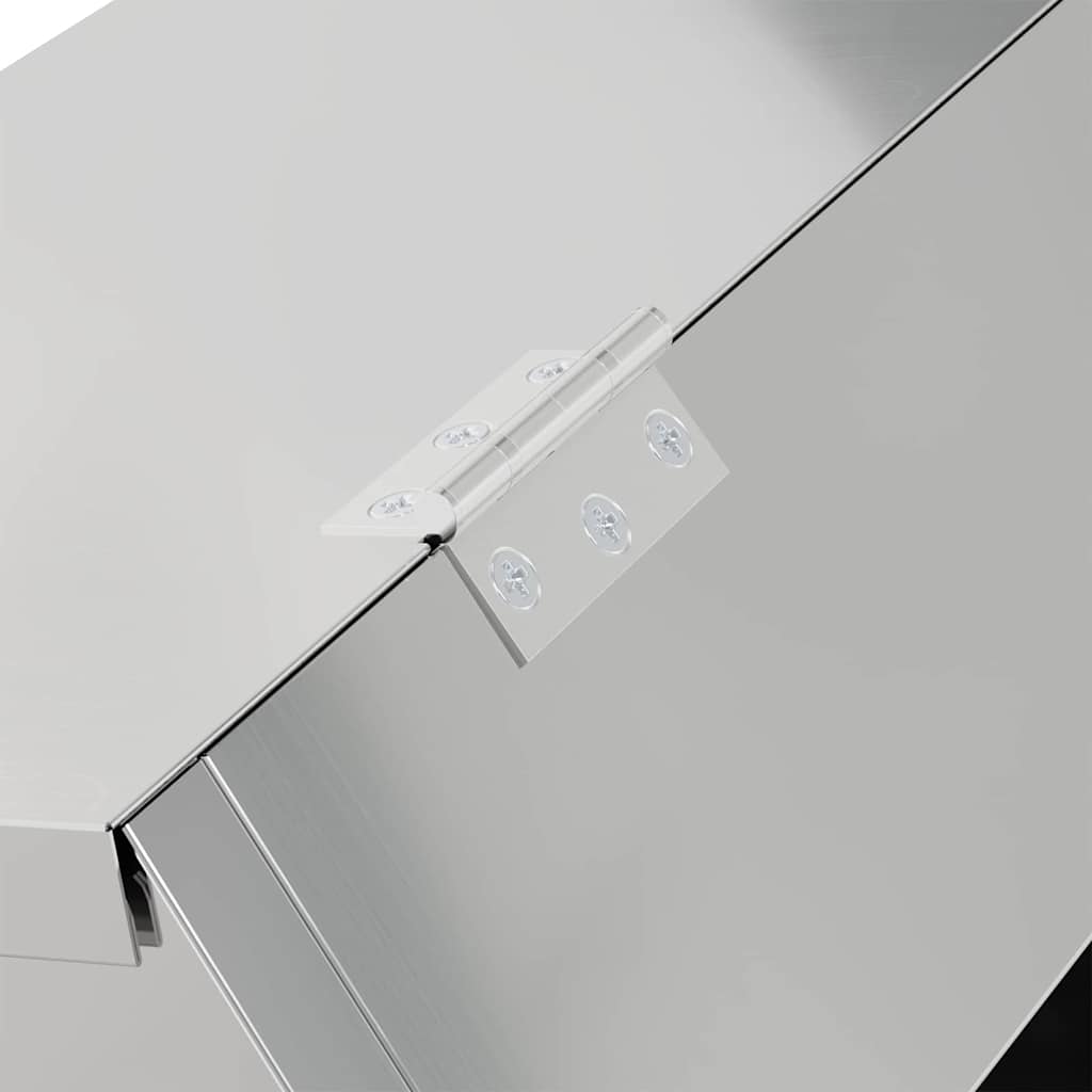 Ταΐστρα Χαμστεριών Ασημί 64,5 x 25,5 x 45,5 εκ. 6 kg