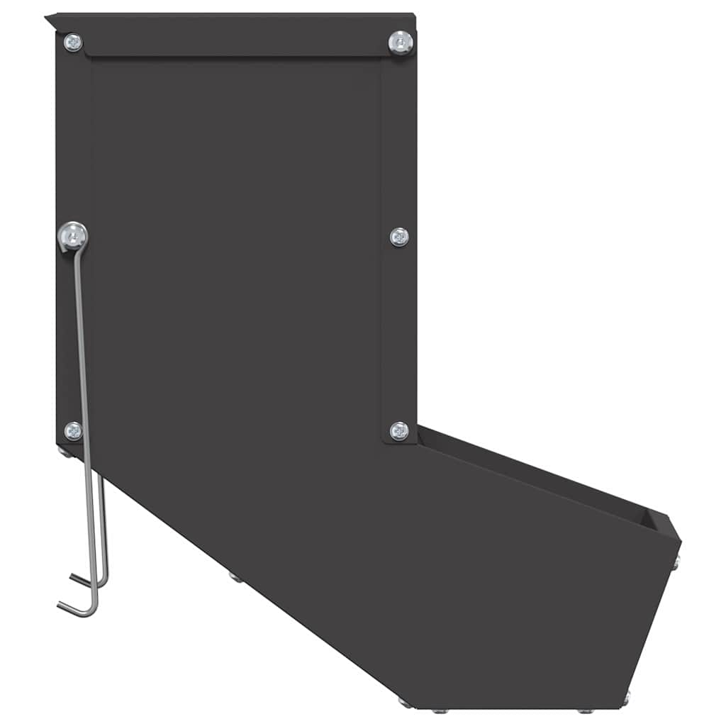 Ταΐστρα Χαμστεριών Μαύρο 17,5 x 26 x 28,5 εκ 1,5 kg