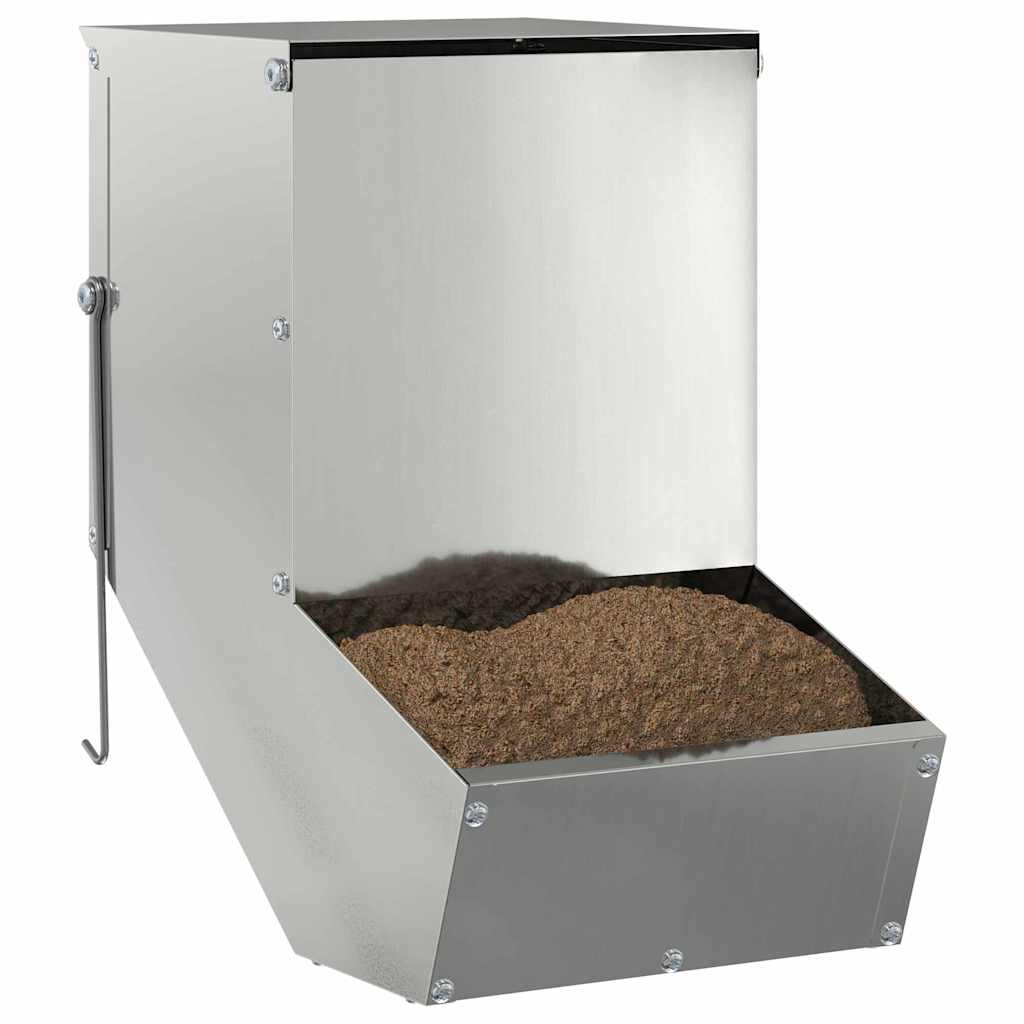 Ταΐστρα Χαμστεριών Ασημί 17,5 x 26 x 28,5 εκ 1,5 kg
