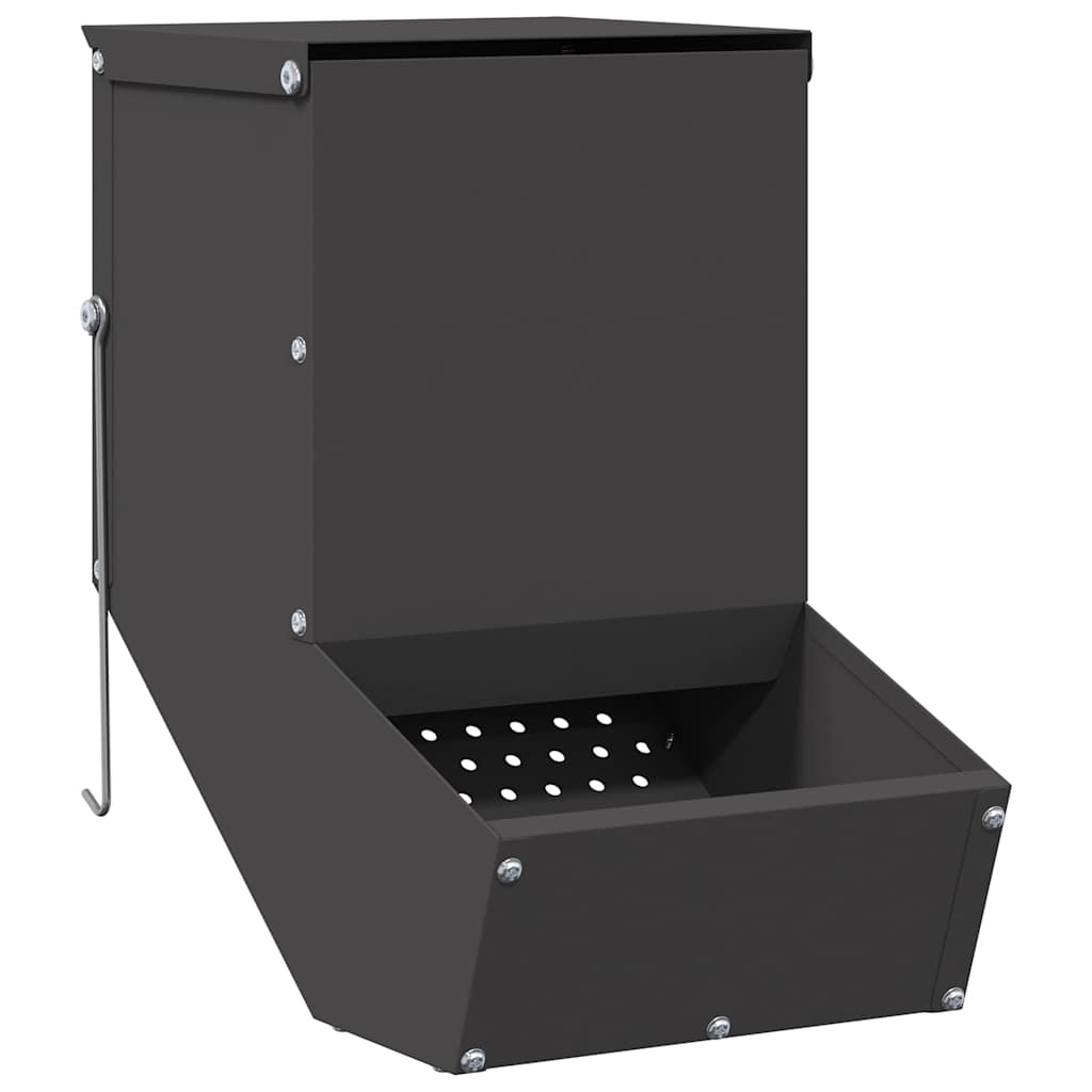 Ταΐστρα Χαμστεριών Μαύρο 17,5 x 26 x 28,5 εκ 1,5 kg