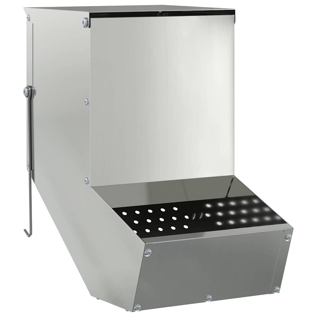 Ταΐστρα Χαμστεριών Ασημί 17,5 x 26 x 28,5 εκ 1,5 kg