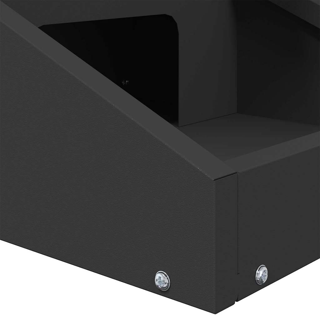 Ταΐστρα ελαφιών Μαύρο 28 x 30 x 80 εκ. 3 kg