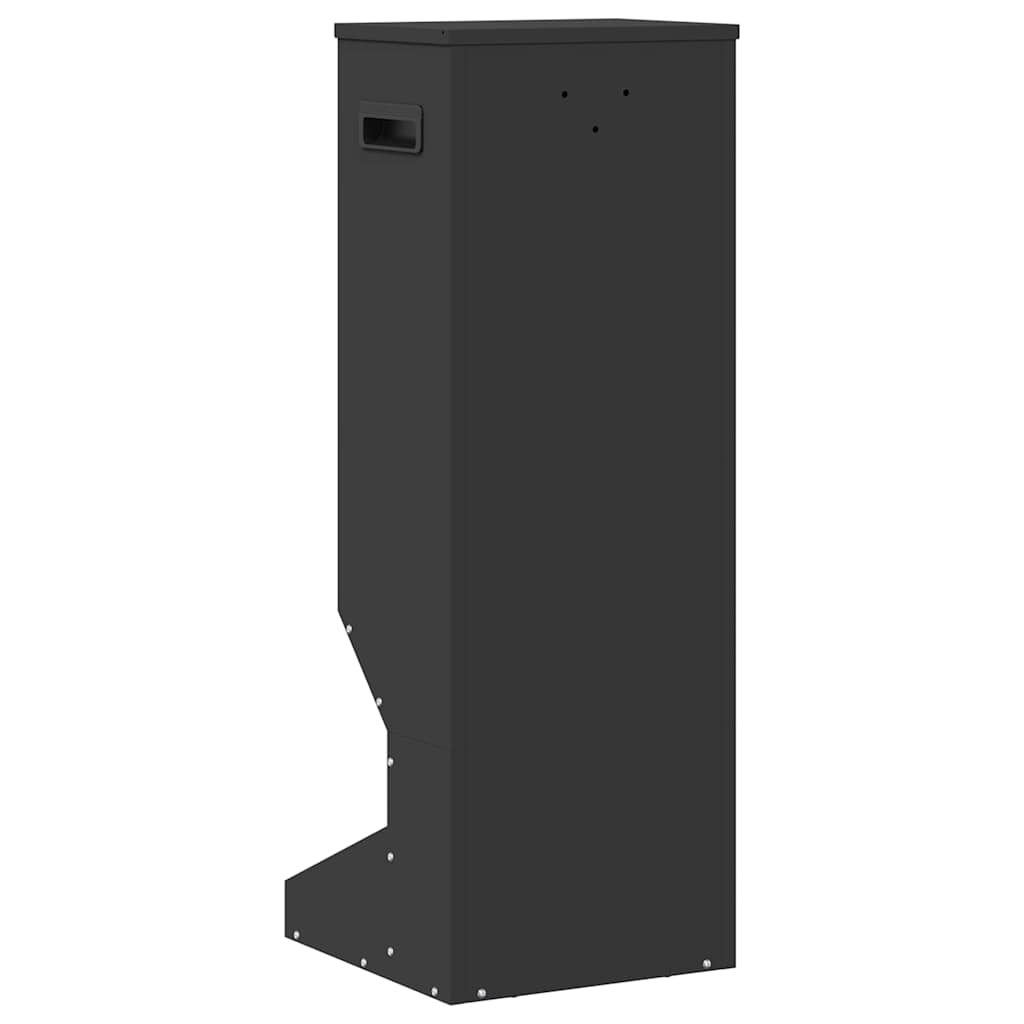 Ταΐστρα ελαφιών Μαύρο 28 x 30 x 80 εκ. 3 kg