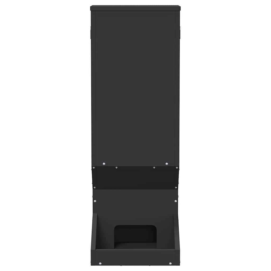 Ταΐστρα ελαφιών Μαύρο 28 x 30 x 80 εκ. 3 kg