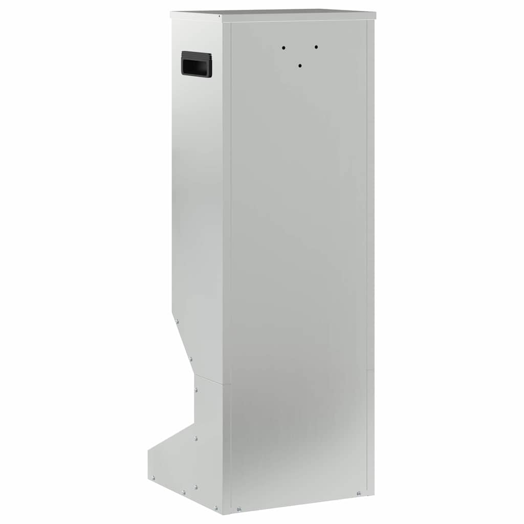 Ταΐστρα ελαφιών Ασημί 28 x 30 x 80 εκ. 3 kg