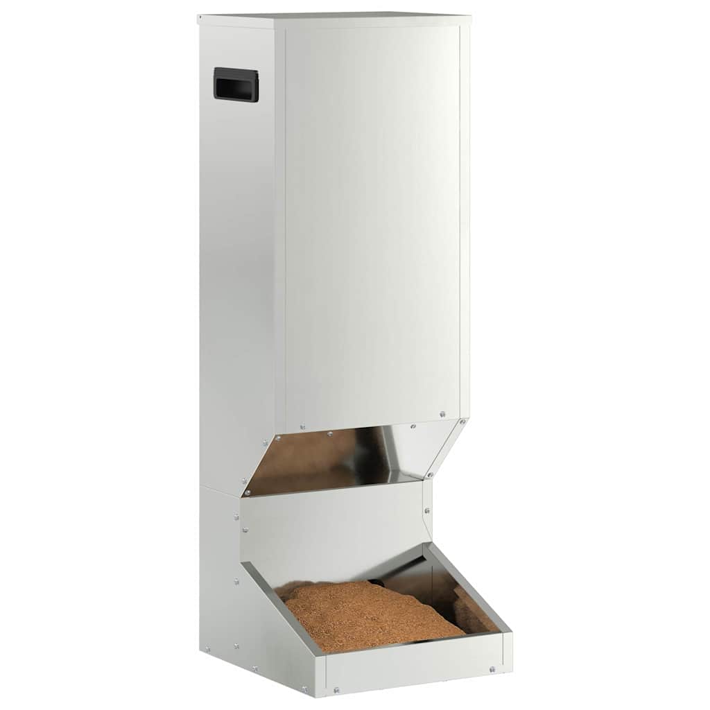 Ταΐστρα ελαφιών Ασημί 28 x 30 x 80 εκ. 3 kg