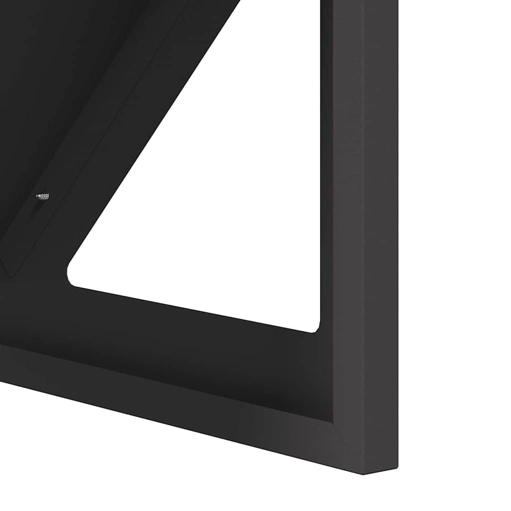 Ταΐστρα για ζώα Μαύρο 108 x 50 x 28 εκ 10 kg