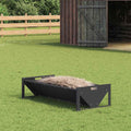 Ταΐστρα για ζώα Μαύρο 108 x 50 x 28 εκ 10 kg