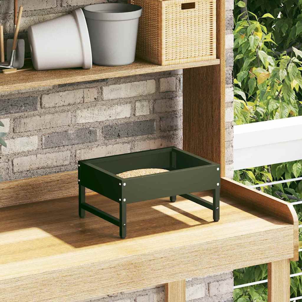 Ταΐστρα για Πουλιά Ελιά Πράσινη 80 x 28 x 13.5 cm