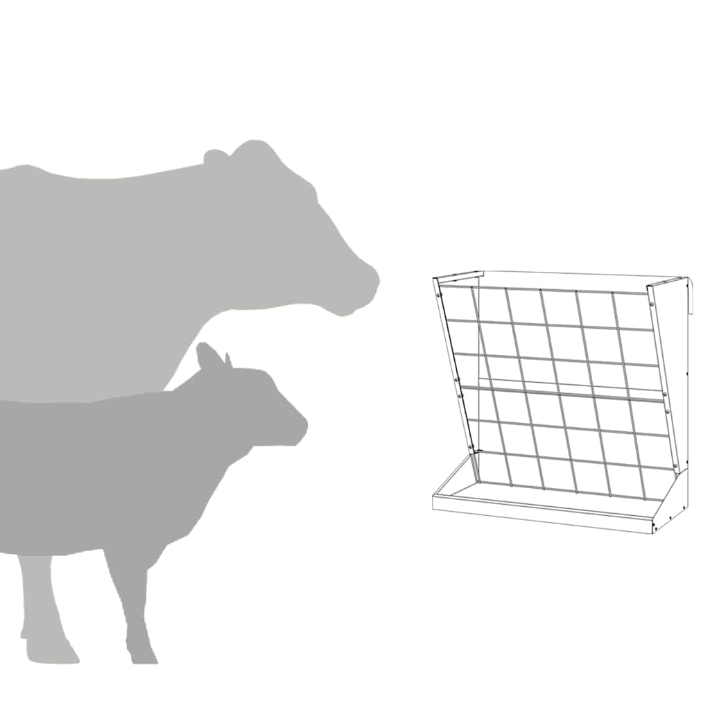 Φαγητό για Ξηρά Χόρτα Ασημί 71 x 33 x 70 εκ 5 kg