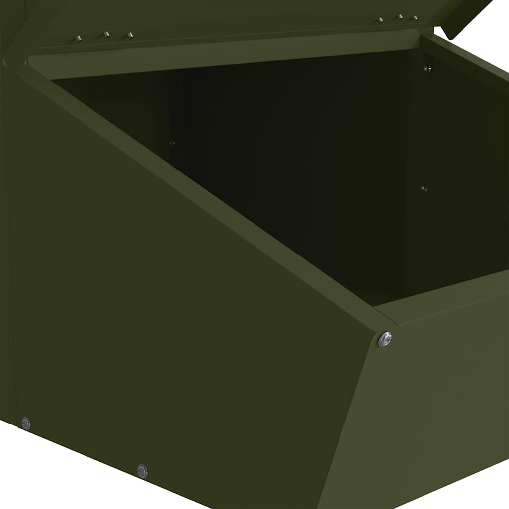 Ταΐστρα Γουρουνιών Ελιά Πράσινη 55 x 38 x 76 εκ. 20 kg