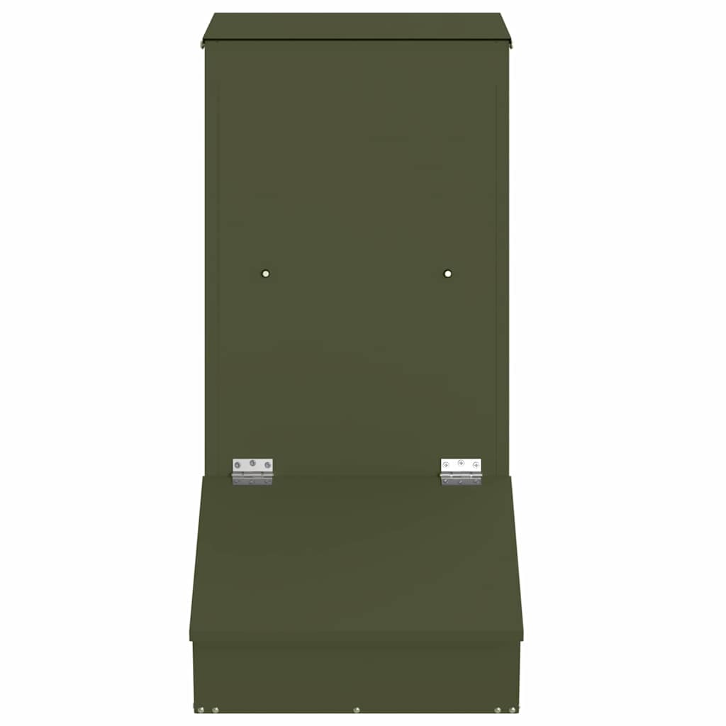 Ταΐστρα Γουρουνιών Ελιά Πράσινη 55 x 38 x 76 εκ. 20 kg