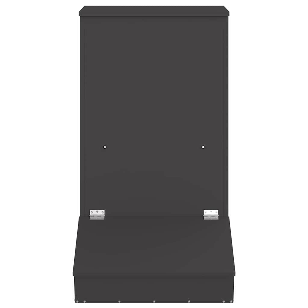 Ταΐστρα Γουρουνιών Μαύρο 55 x 51 x 91,5 εκ. 20 kg