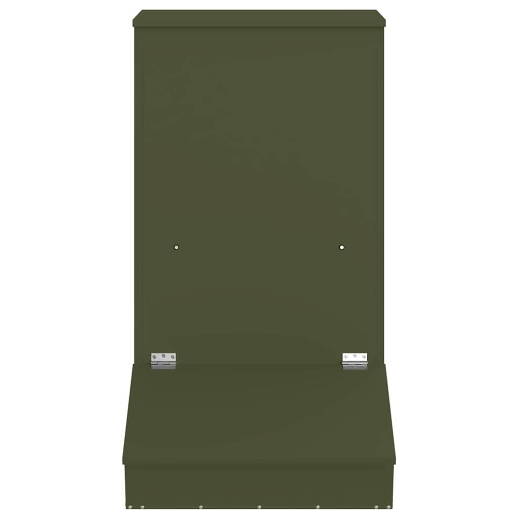Ταΐστρα Γουρουνιών Ελιά Πράσινη 55 x 51 x 91,5 εκ. 20 kg