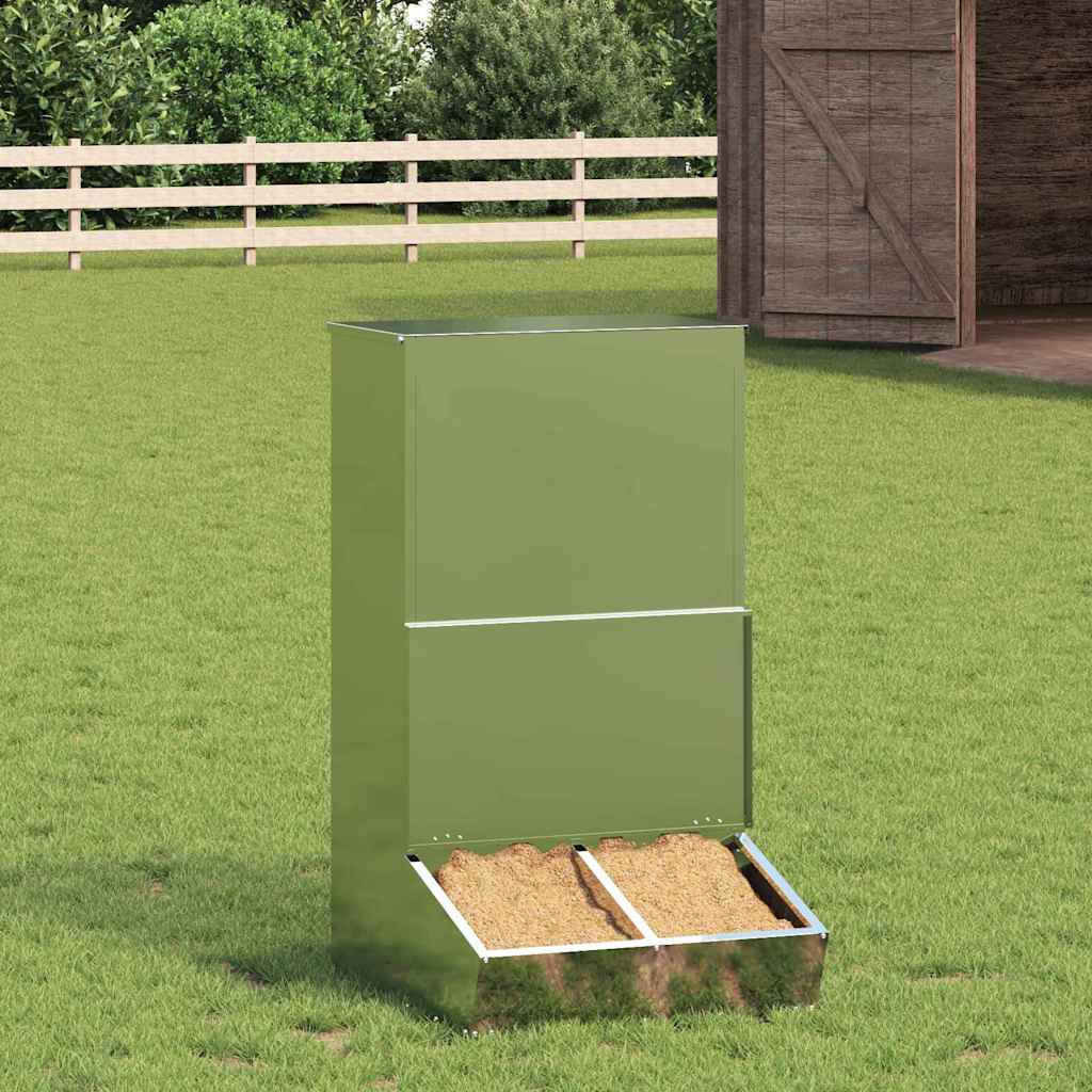 Ταΐστρα Γουρουνιών Ασημί 55 x 51 x 91,5 εκ. 20 kg