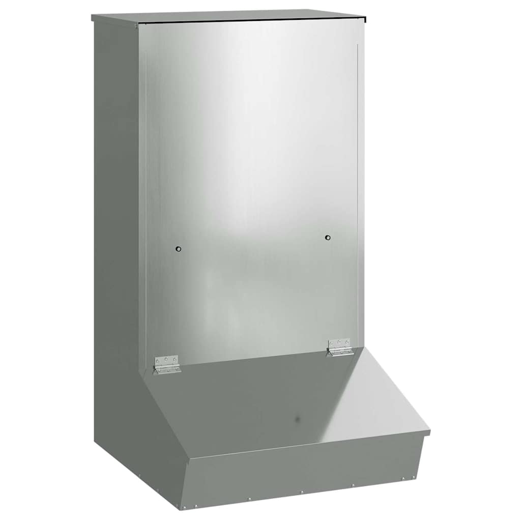 Ταΐστρα Γουρουνιών Ασημί 55 x 51 x 91,5 εκ. 20 kg