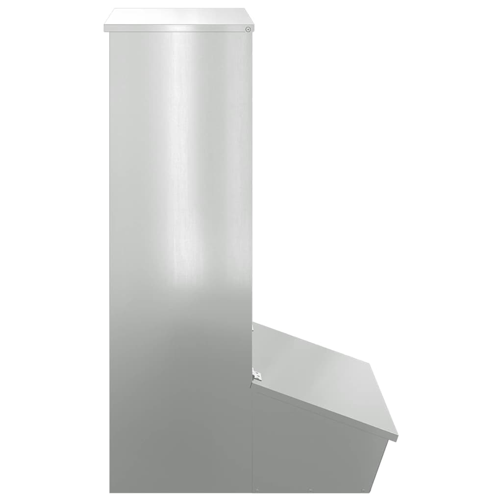 Ταΐστρα Γουρουνιών Ασημί 55 x 51 x 91,5 εκ. 20 kg