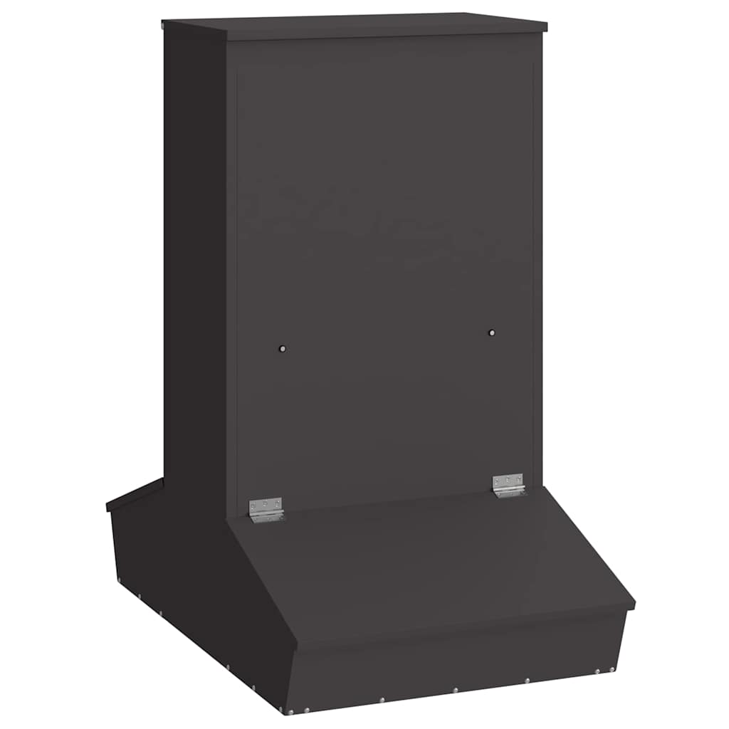 Ταΐστρα Γουρουνιών Μαύρο 82 x 51 x 91,5 εκ. 20 kg