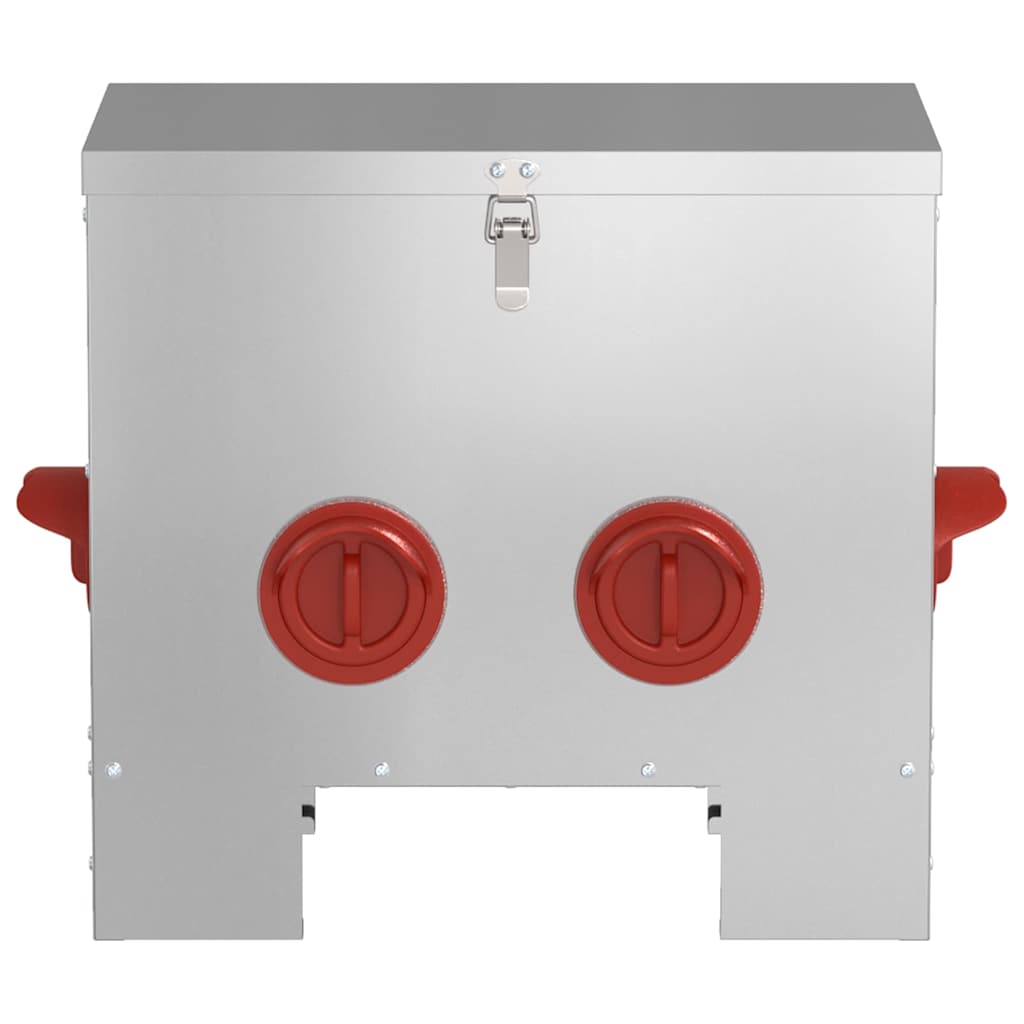 Ταΐστρα κοτόπουλων Ασημί 40,5 x 25 x 38 εκ. 20 kg