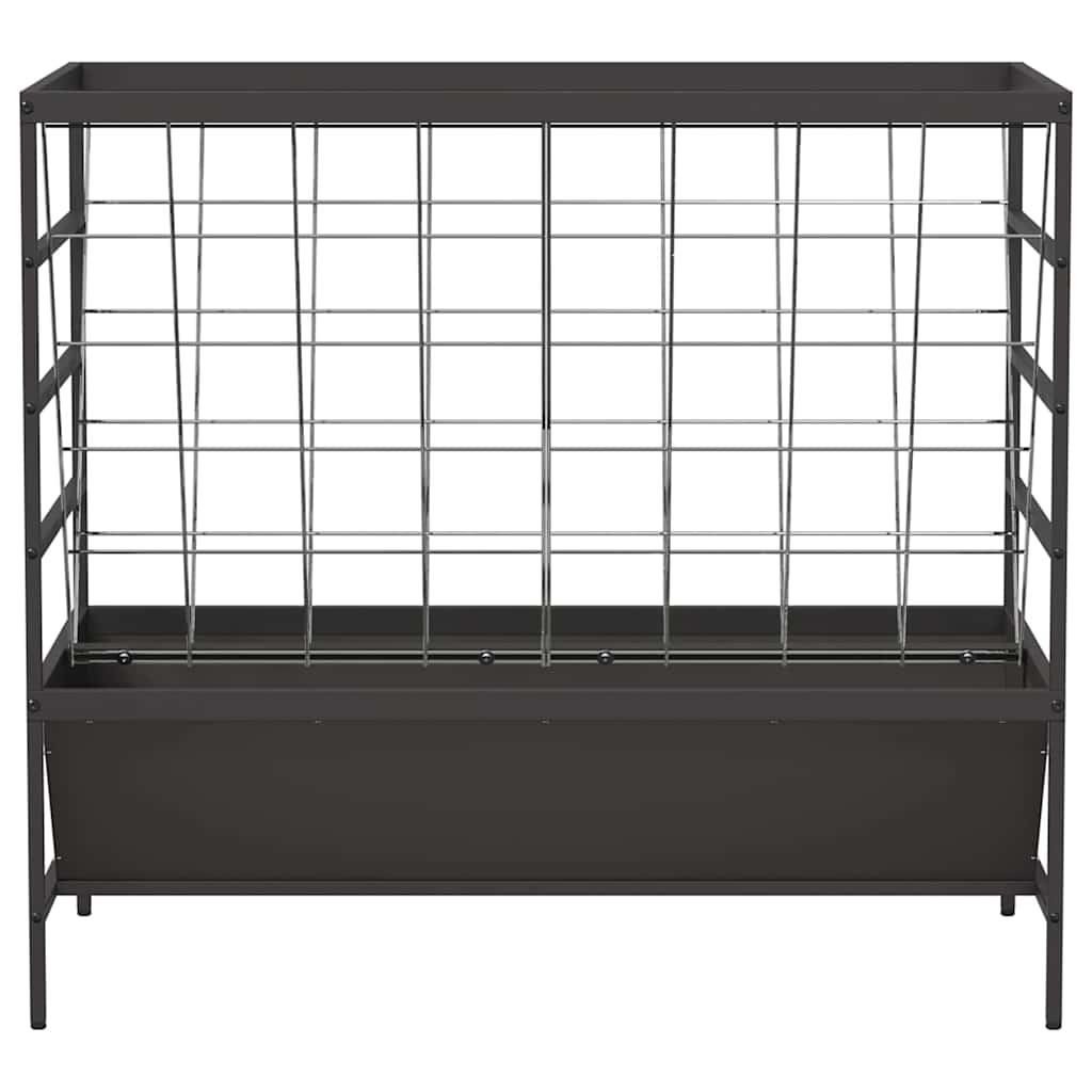 Ταΐστρα για ζώα Μαύρο 100 x 60 x 90 εκ. 15 kg
