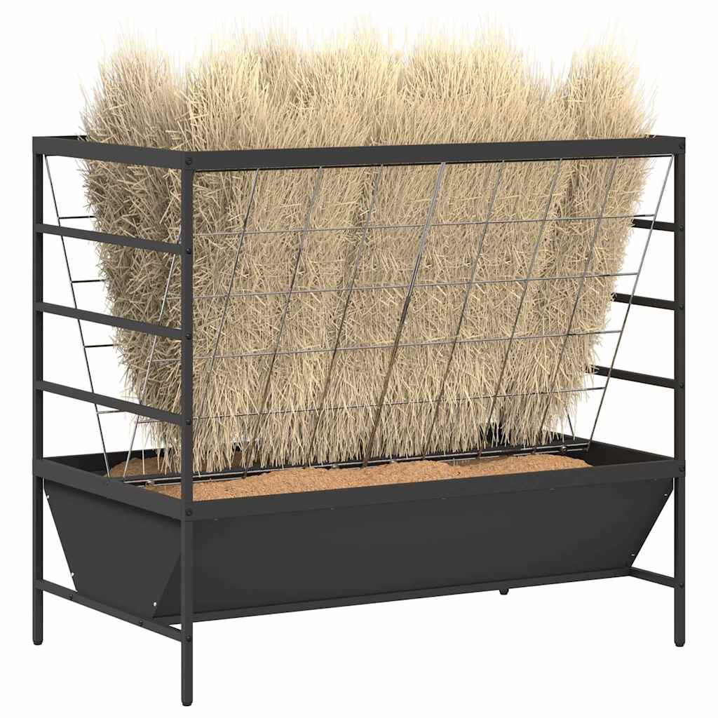 Ταΐστρα για ζώα Μαύρο 100 x 60 x 90 εκ. 15 kg