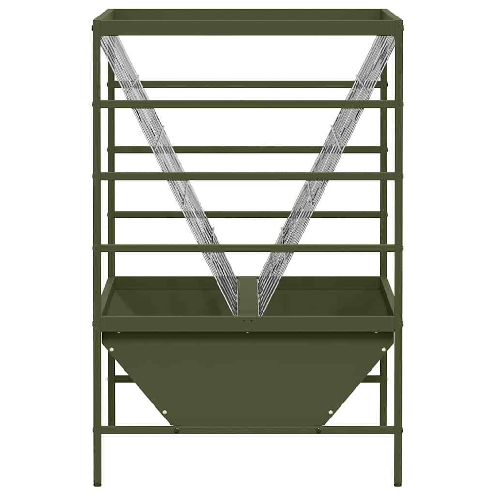 Ταΐστρα για ζώα Λαδί 100 x 60 x 90 εκ. 15 kg