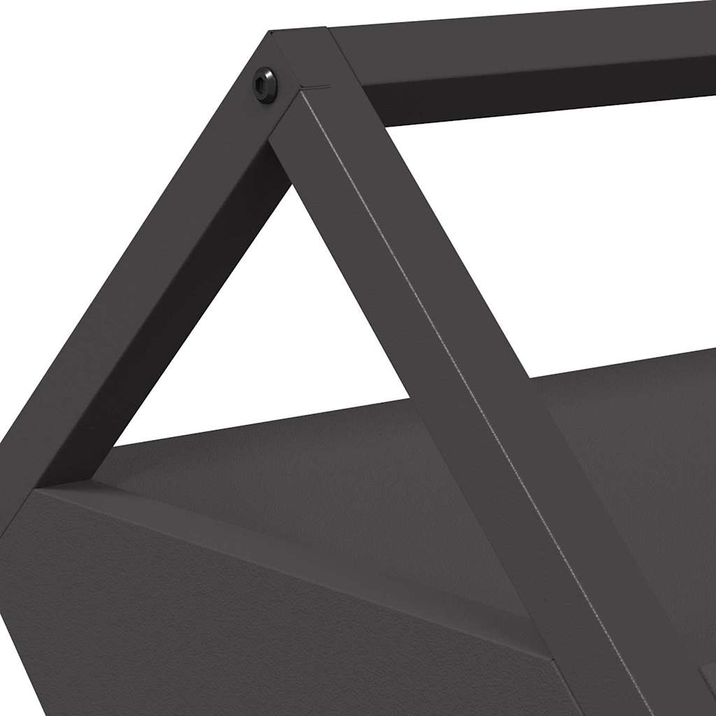 Ταΐστρα για ζώα Μαύρο 111 x 76 x 38 εκ 10 kg